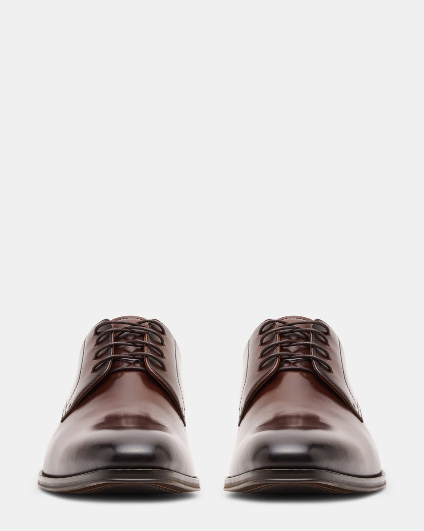 PARSCAL BROWN LEATHER - Men's Shoes - Steve Madden Canada