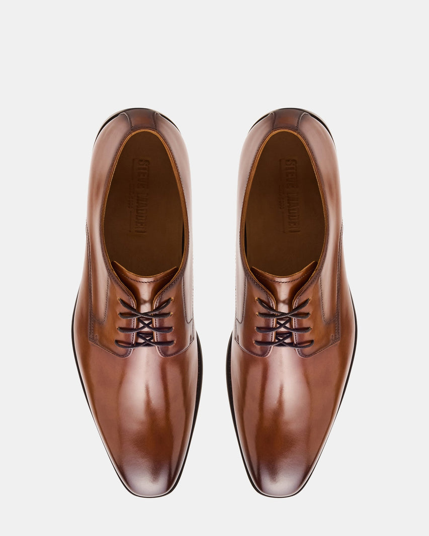 PARSCAL TAN LEATHER - Men's Shoes - Steve Madden Canada