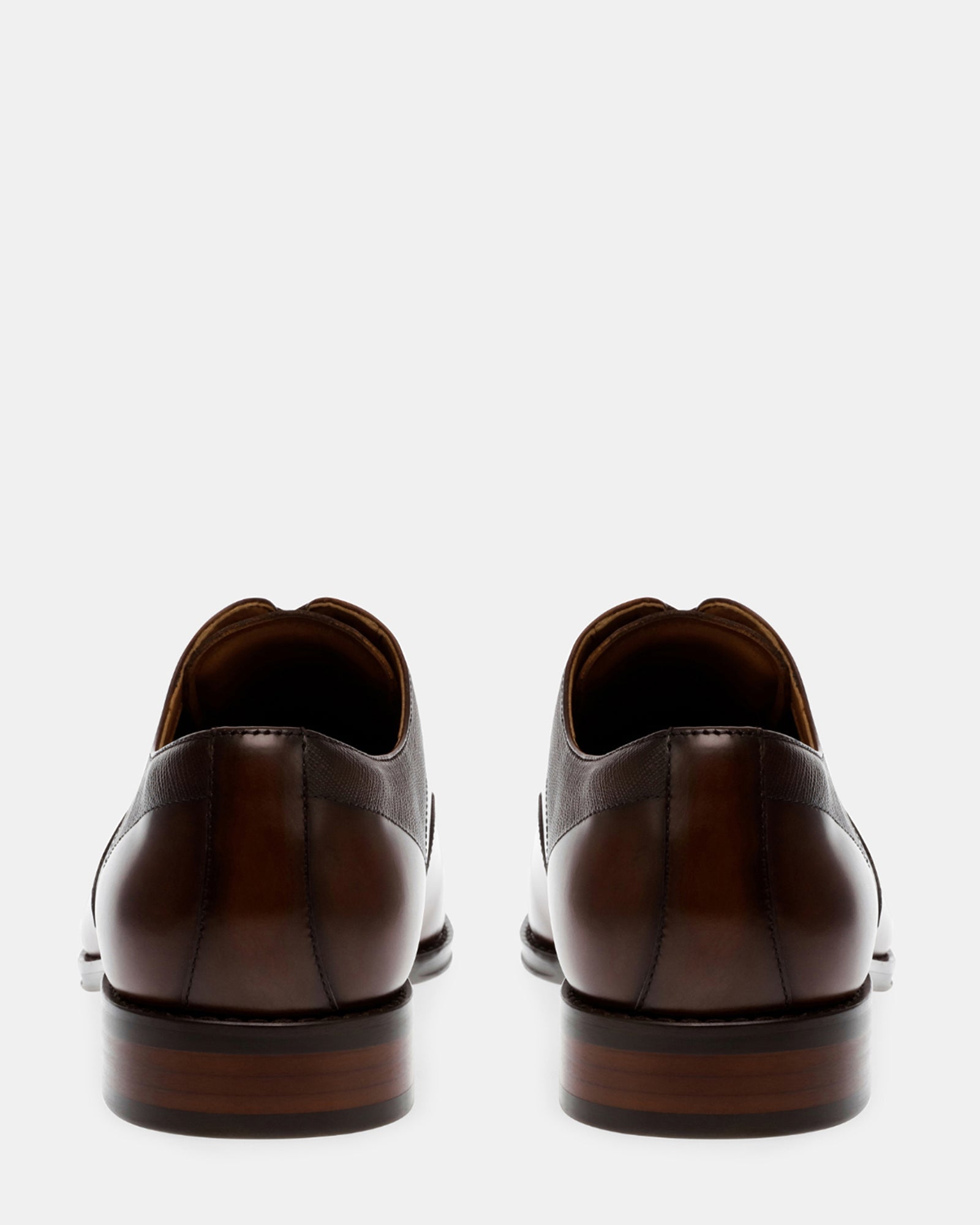 PLAKARD BROWN LEATHER - Men's Shoes - Steve Madden Canada