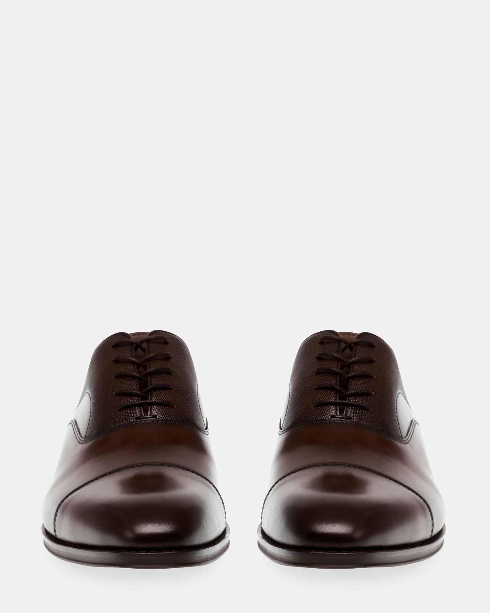PLAKARD BROWN LEATHER - Men's Shoes - Steve Madden Canada