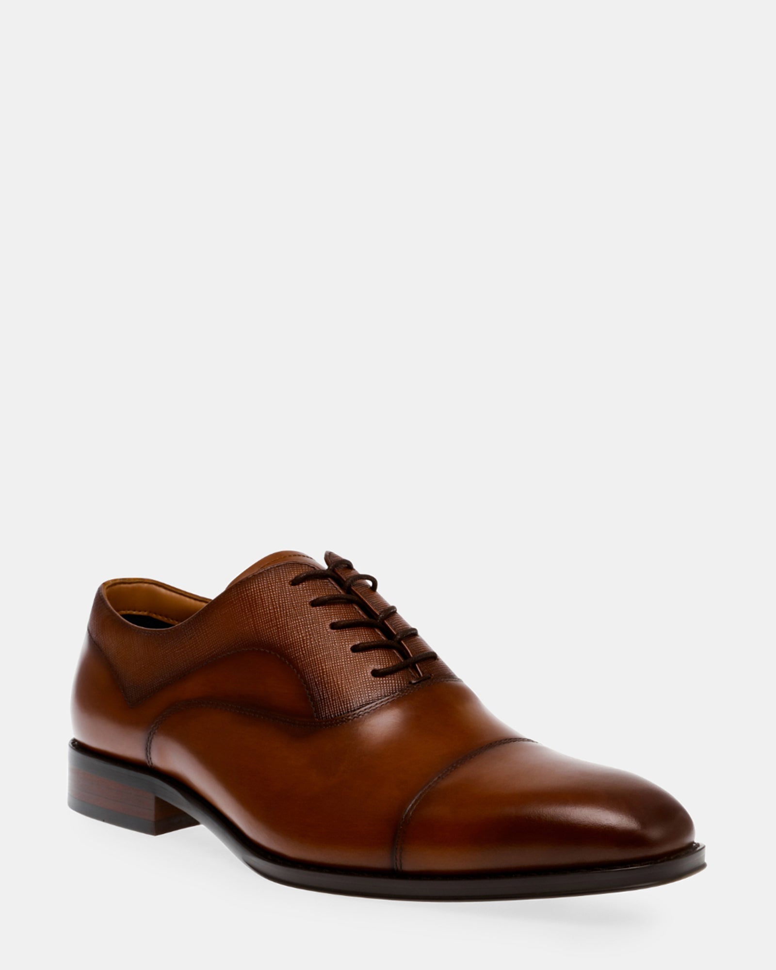 PLAKARD TAN LEATHER - Men's Shoes - Steve Madden Canada