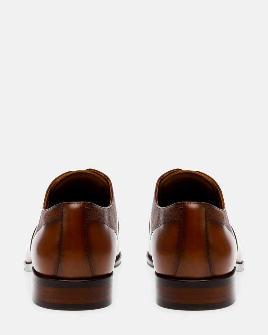 PLAKARD TAN LEATHER - Men's Shoes - Steve Madden Canada