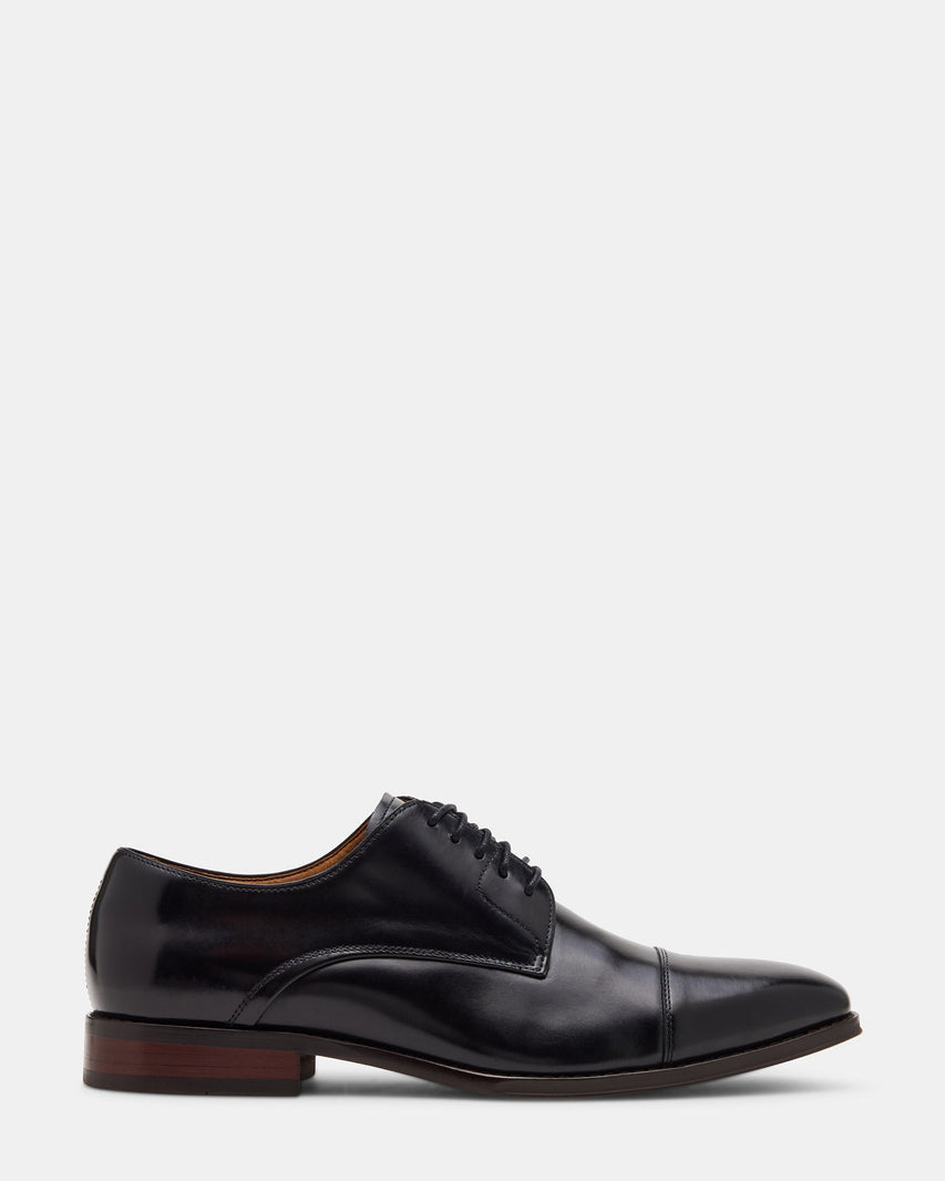 PLANCHE BLACK LEATHER - Men's Shoes - Steve Madden Canada