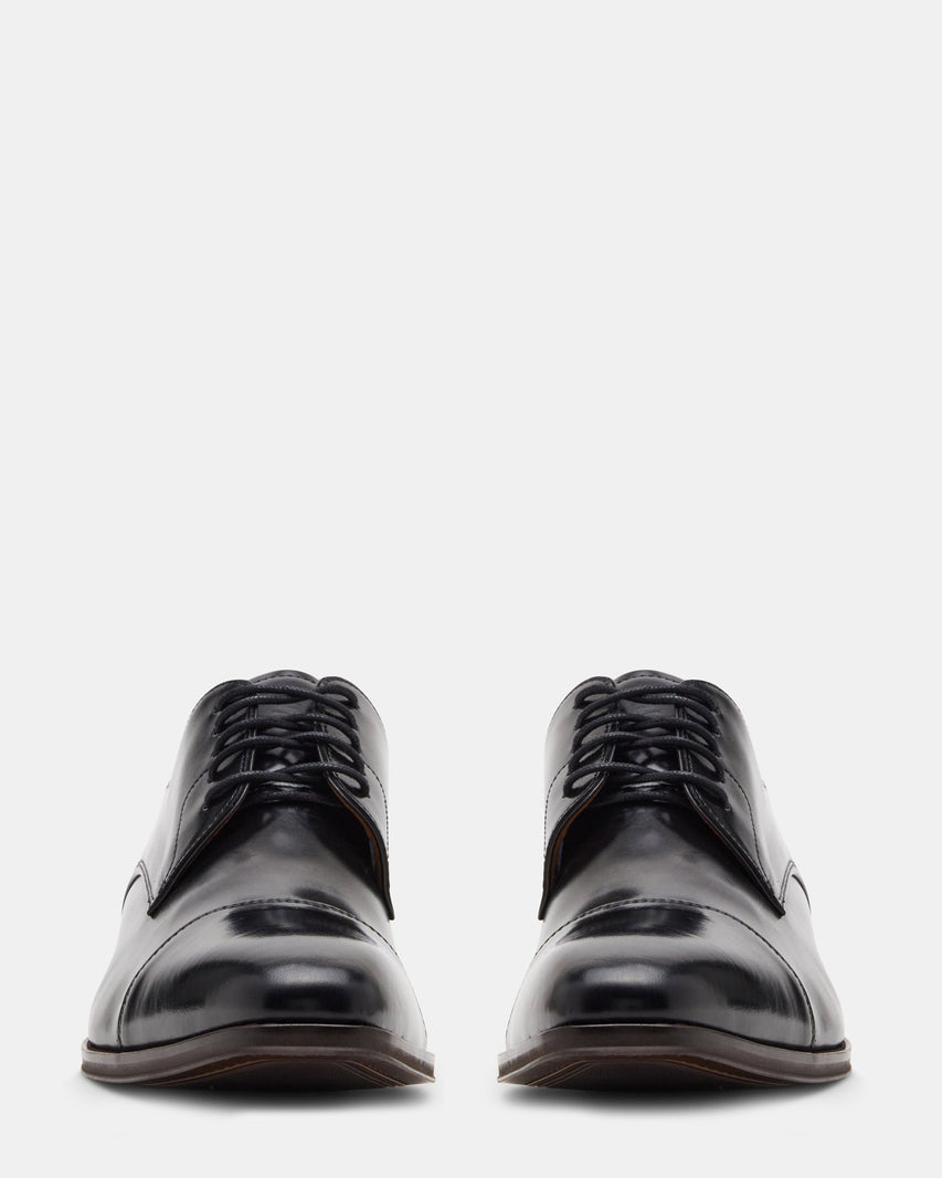 PLANCHE BLACK LEATHER - Men's Shoes - Steve Madden Canada
