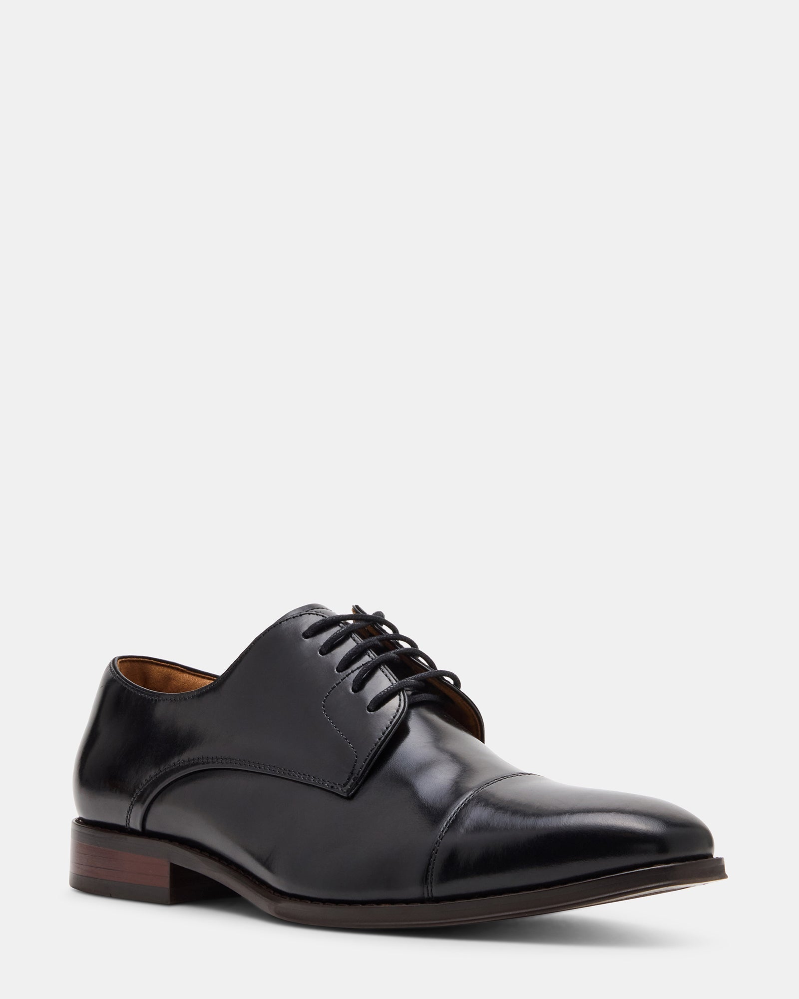 PLANCHE BLACK LEATHER - Men's Shoes - Steve Madden Canada