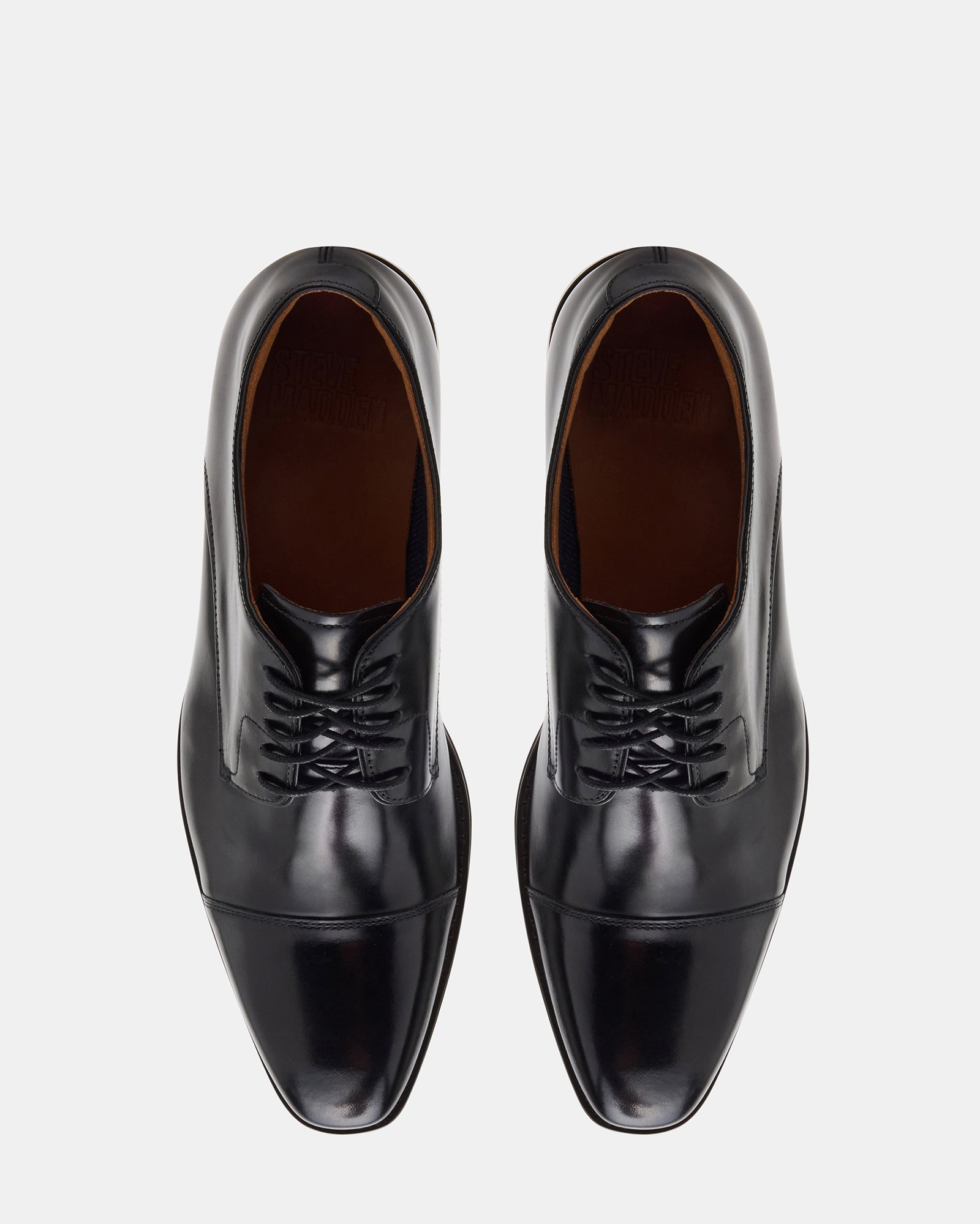 PLANCHE BLACK LEATHER - Men's Shoes - Steve Madden Canada