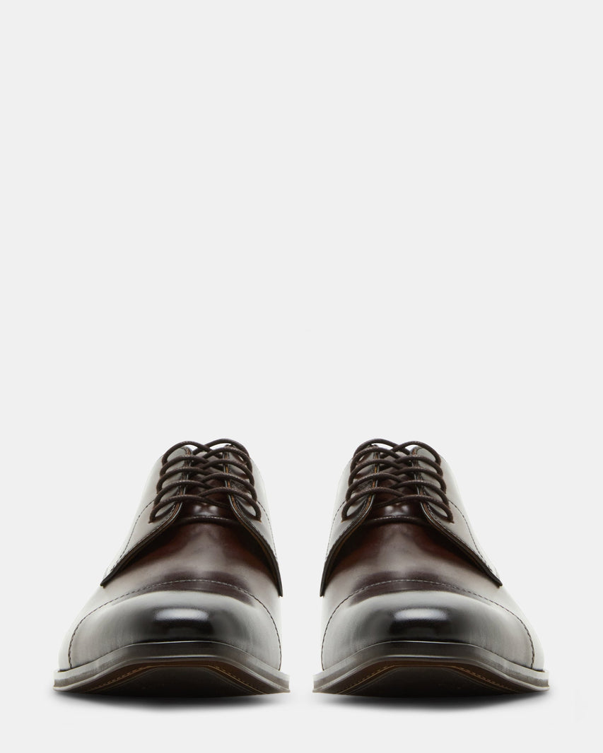 PLANCHE BROWN LEATHER - Men's Shoes - Steve Madden Canada