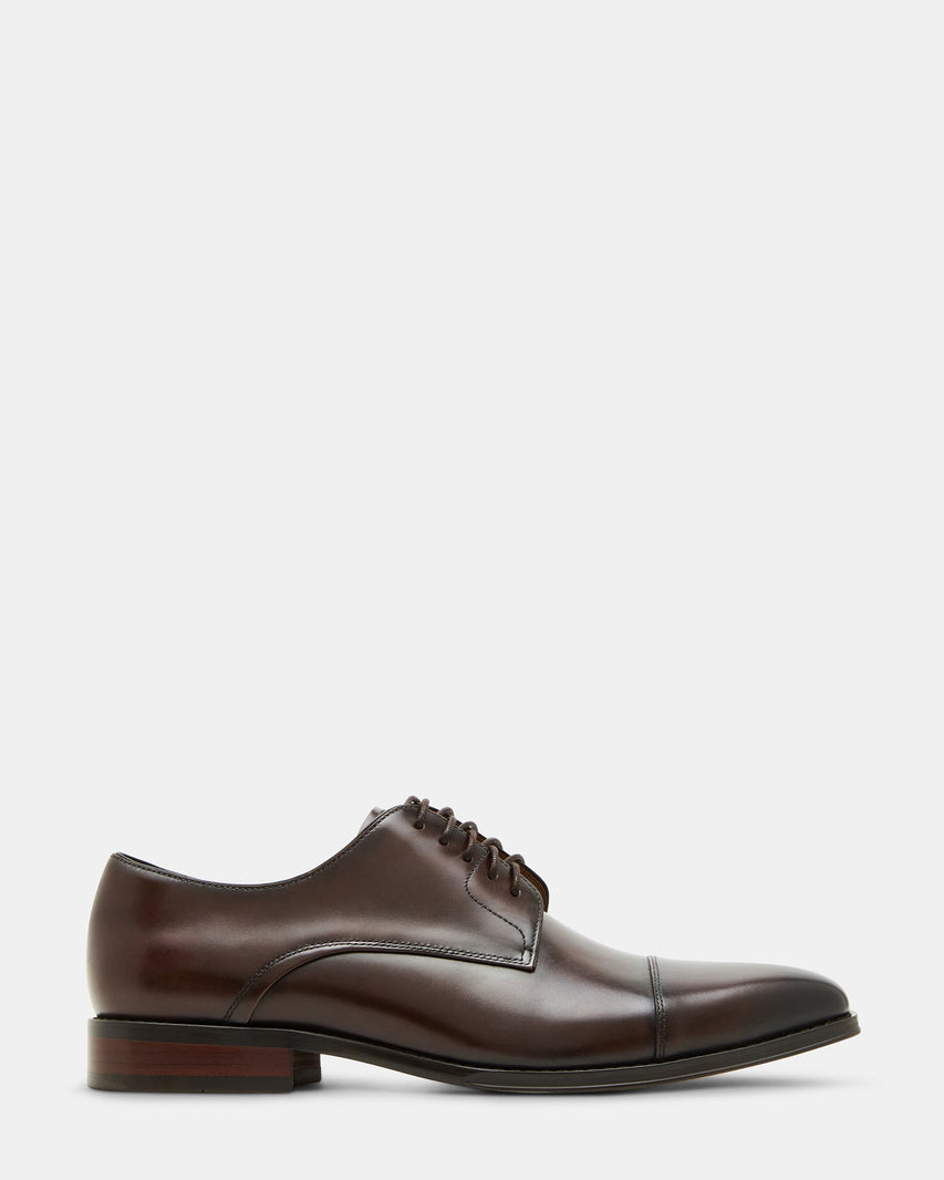 PLANCHE BROWN LEATHER - Men's Shoes - Steve Madden Canada