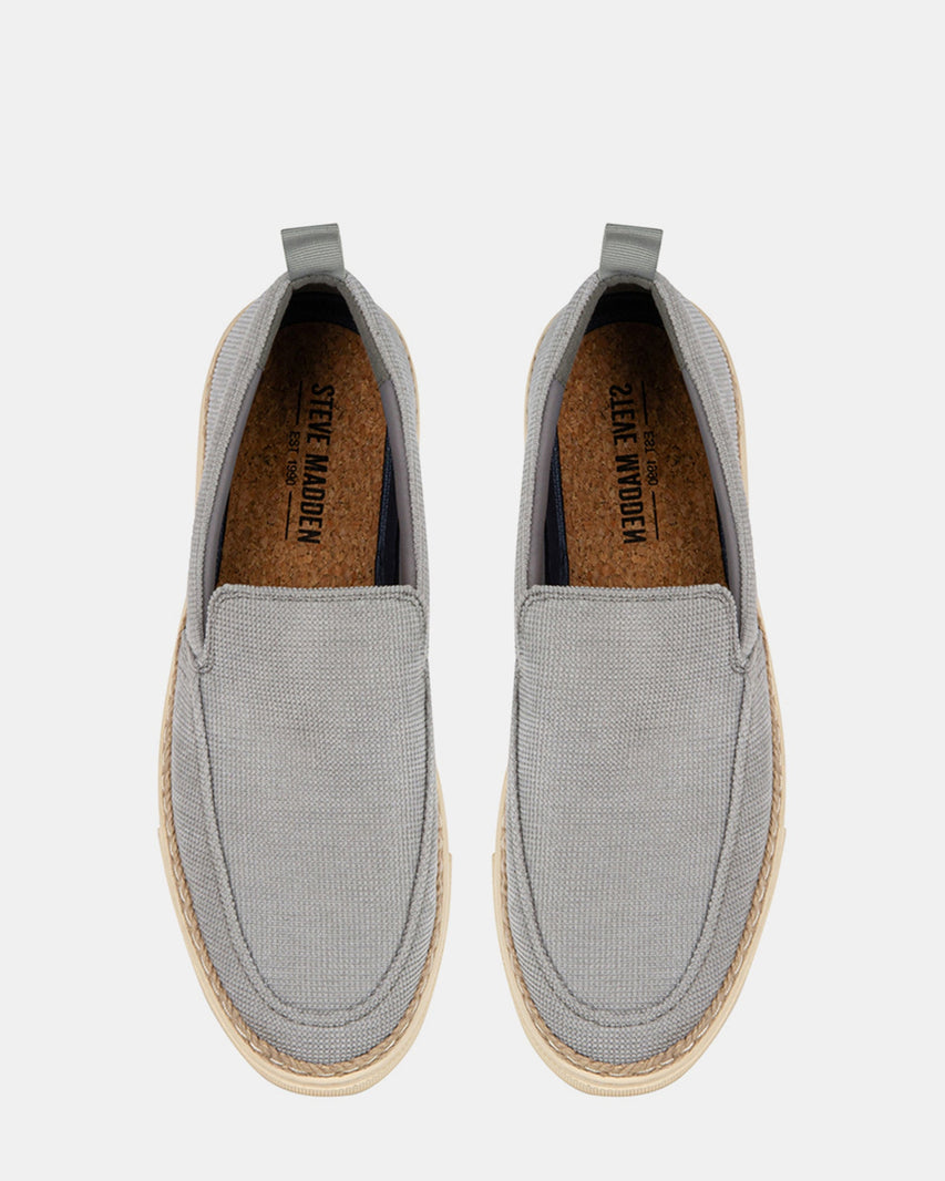 ABIZA LIGHT GREY - Men's Shoes - Steve Madden Canada