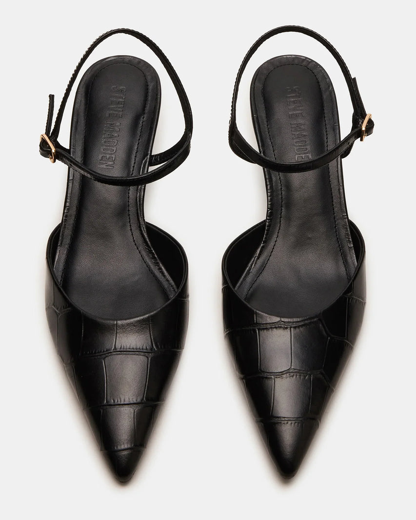 ADELAIDE BLACK EXOTIC - Women's Shoes - Steve Madden Canada