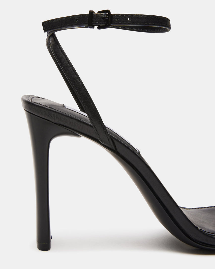AILENE BLACK LEATHER - Women's Shoes - Steve Madden Canada