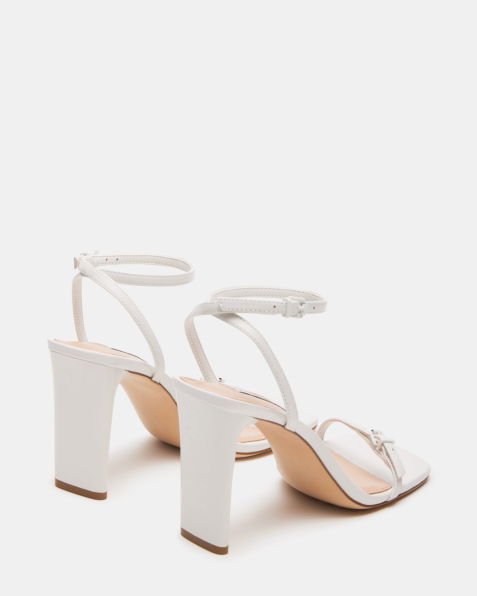 AILENE WHITE LEATHER - Women's Shoes - Steve Madden Canada
