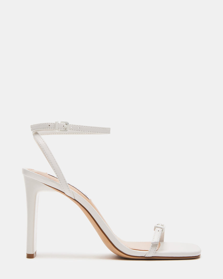 AILENE WHITE LEATHER - Women's Shoes - Steve Madden Canada
