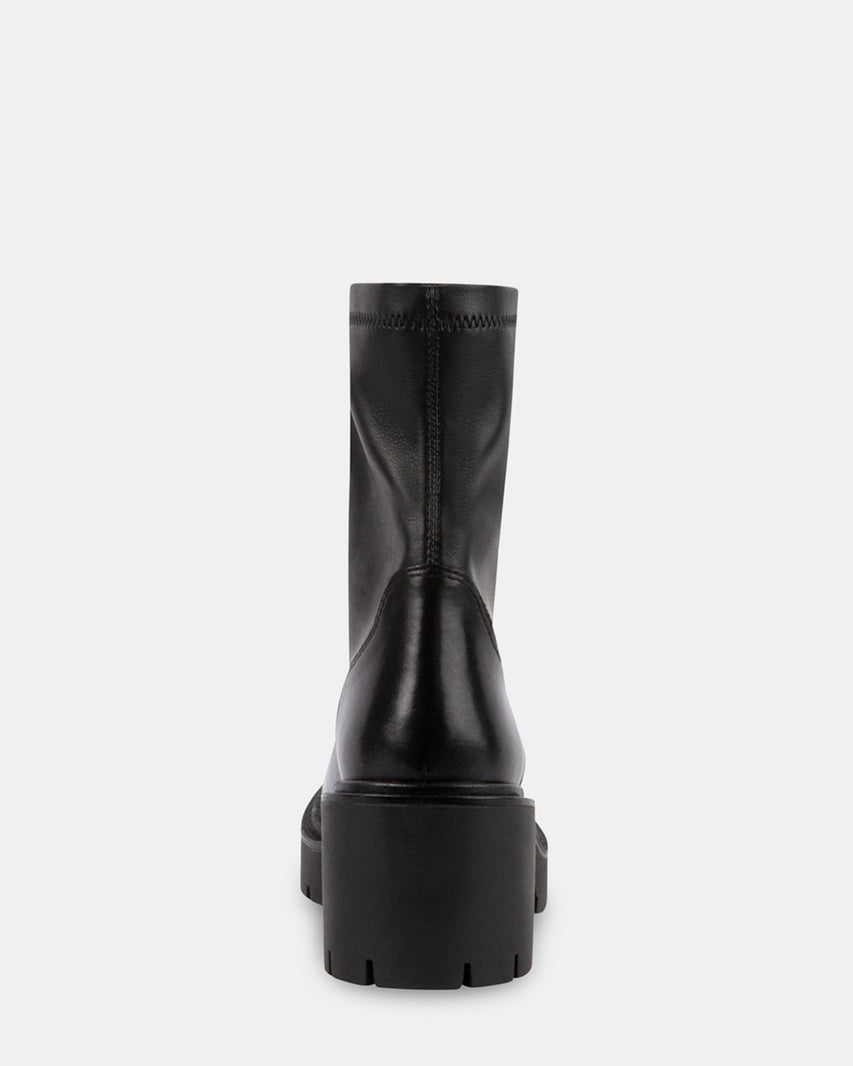 AIM BLACK LEATHER - Women's Shoes - Steve Madden Canada