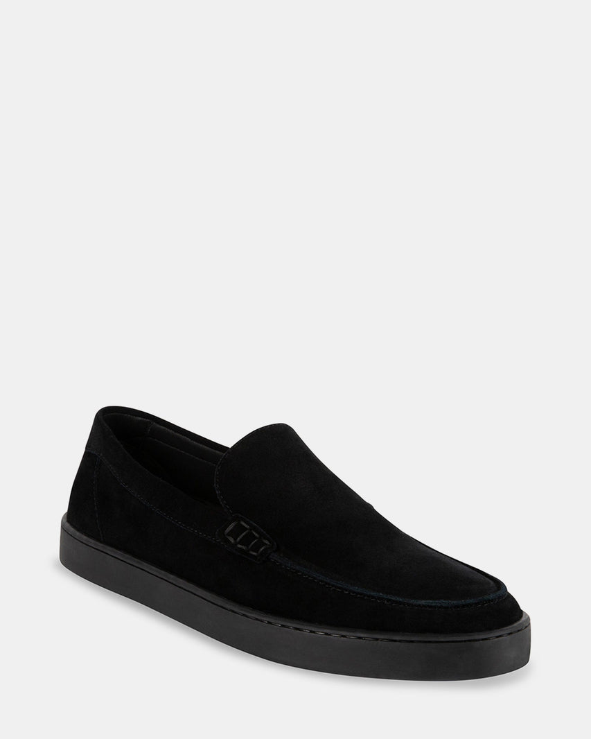 AKTUALL BLACK SUEDE - Men's Shoes - Steve Madden Canada