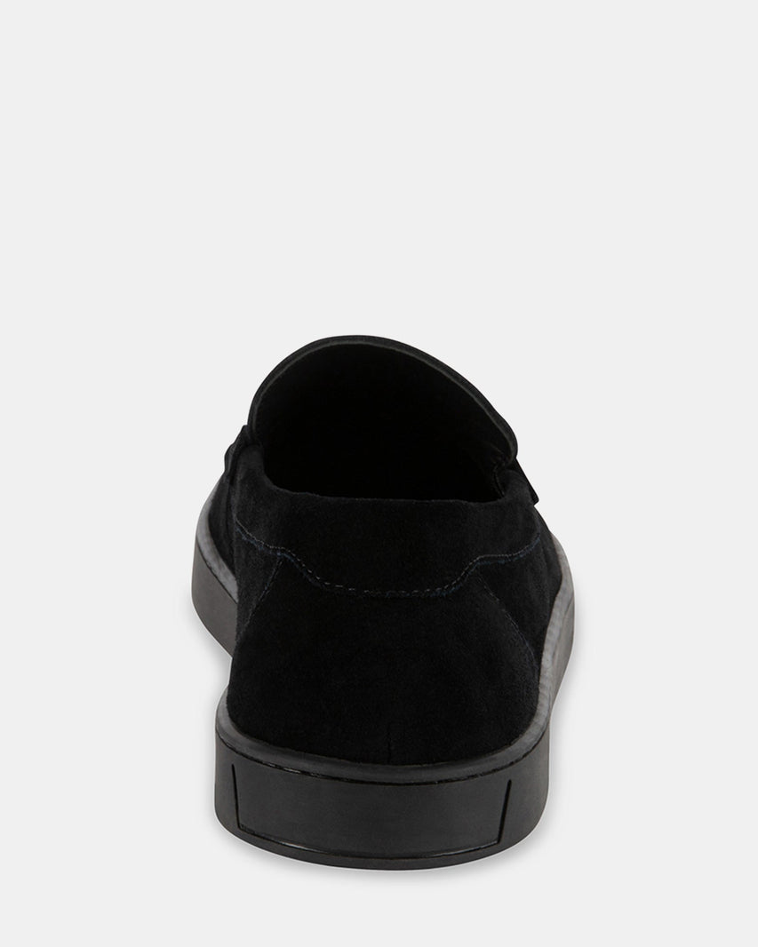 AKTUALL BLACK SUEDE - Men's Shoes - Steve Madden Canada
