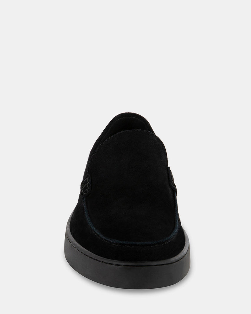 AKTUALL BLACK SUEDE - Men's Shoes - Steve Madden Canada