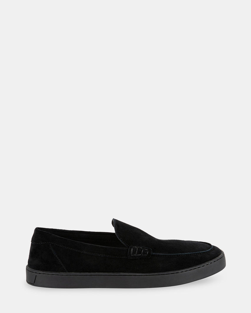 AKTUALL BLACK SUEDE - Men's Shoes - Steve Madden Canada