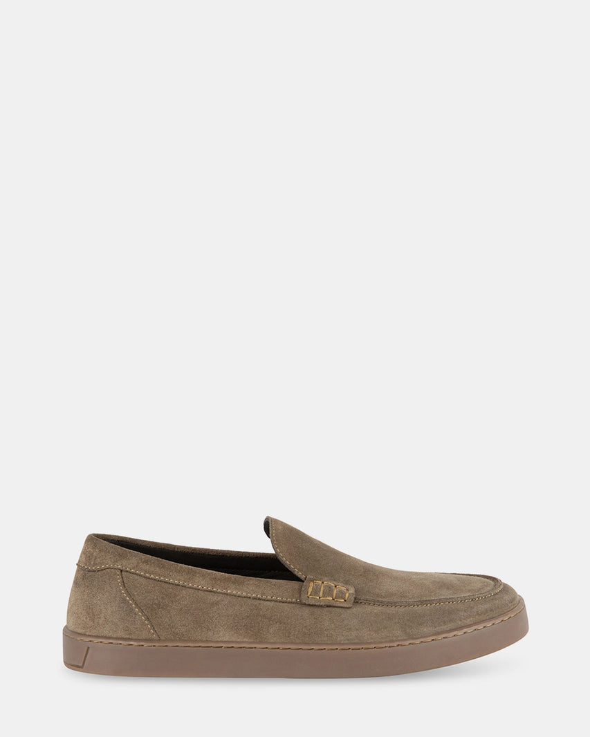 AKTUALL TAUPE SUEDE - Men's Shoes - Steve Madden Canada