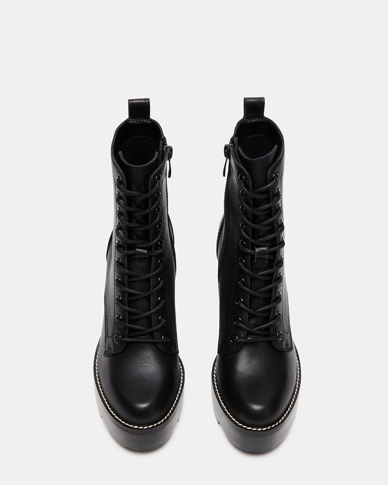 ALORA BLACK LEATHER - Women's Shoes - Steve Madden Canada