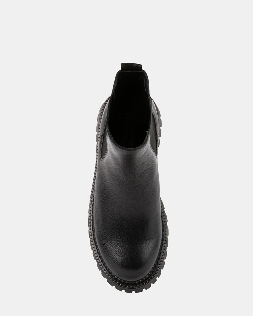 AMIE BLACK LEATHER - Women's Shoes - Steve Madden Canada