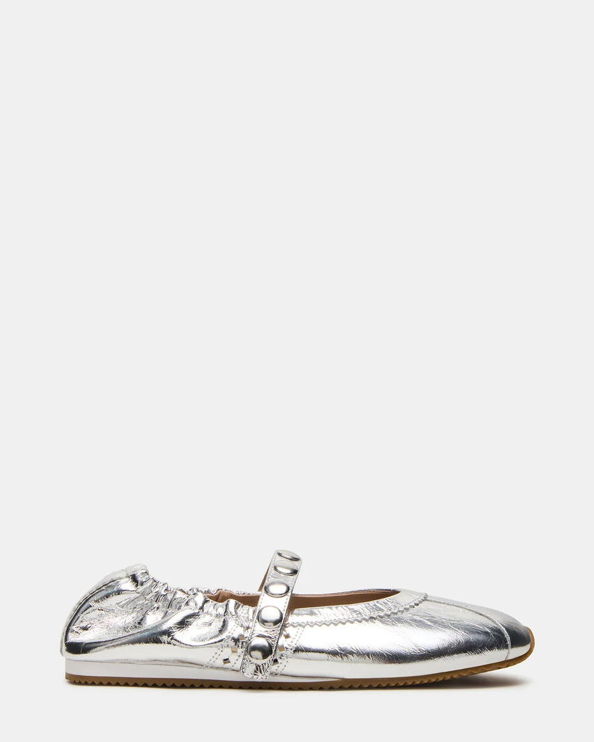 ANAYA-S SILVER LEATHER - Women's Shoes - Steve Madden Canada