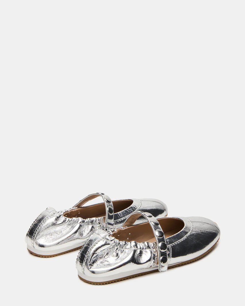 ANAYA-S SILVER LEATHER - Women's Shoes - Steve Madden Canada
