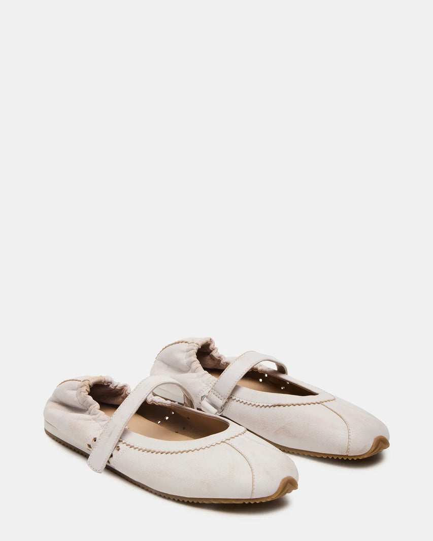 ANAYA WHITE LEATHER - Women's Shoes - Steve Madden Canada