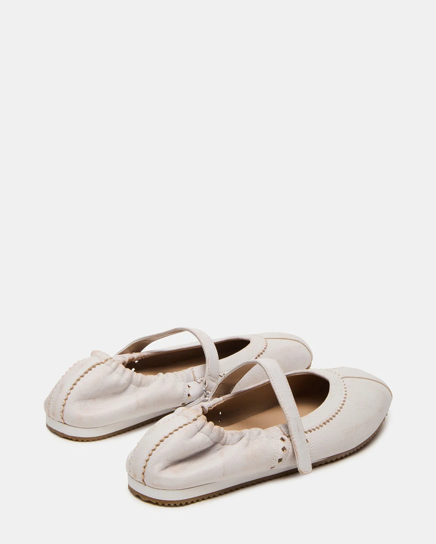 ANAYA WHITE LEATHER - Women's Shoes - Steve Madden Canada