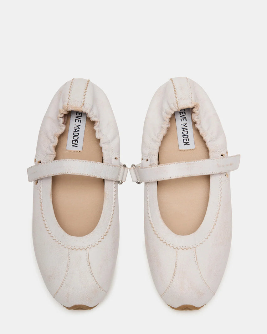 ANAYA WHITE LEATHER - Women's Shoes - Steve Madden Canada