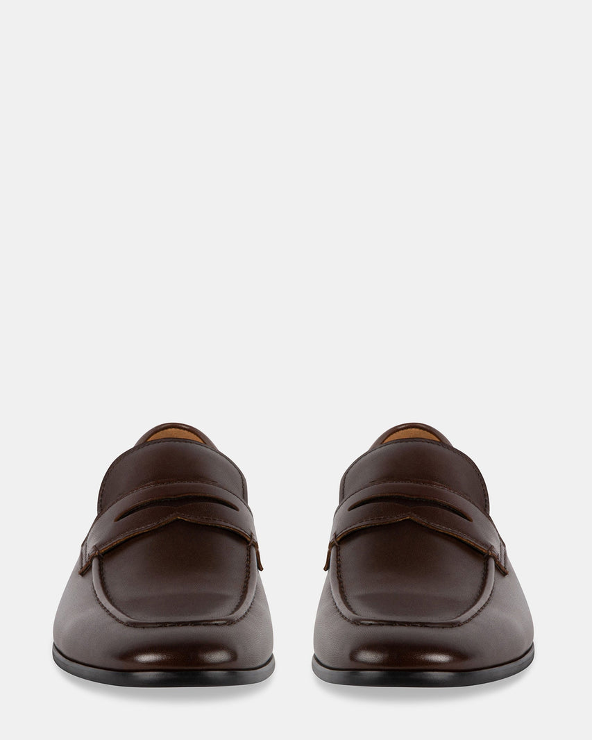ANDERSS BROWN LEATHER - Men's Shoes - Steve Madden Canada