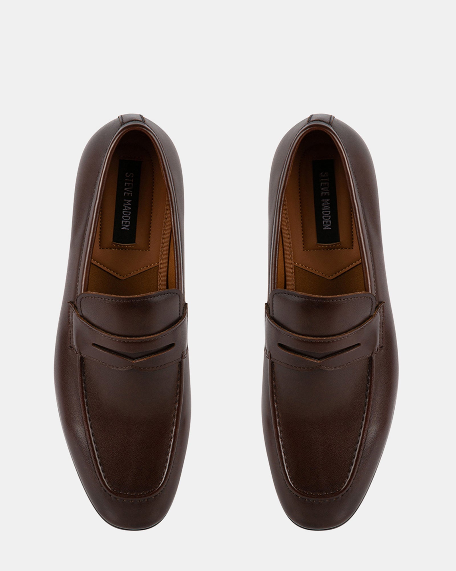 ANDERSS BROWN LEATHER - Men's Shoes - Steve Madden Canada