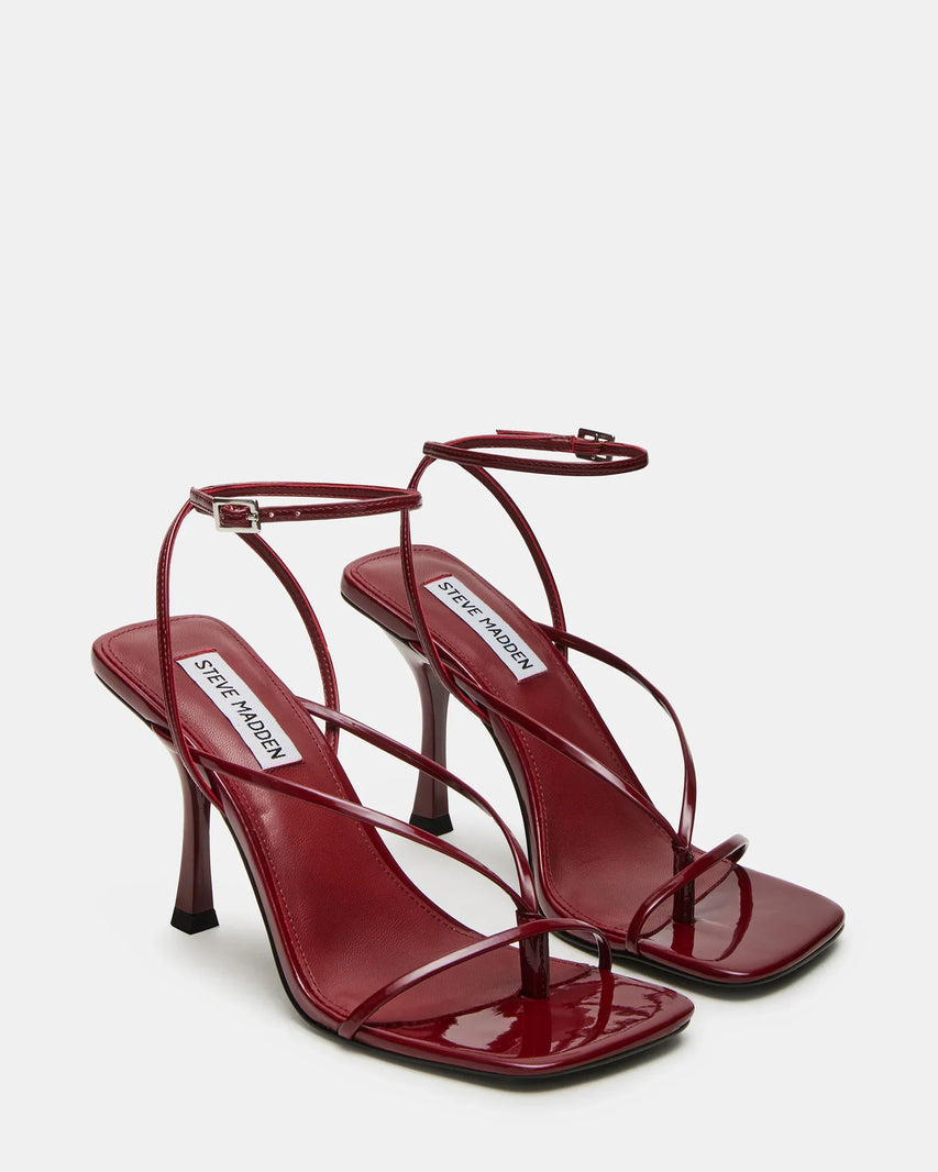 ANNIE BURGUNDY PATENT - Women's Shoes - Steve Madden Canada