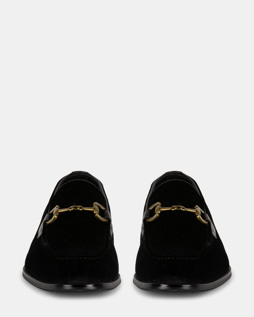 ANTONIO BLACK VELVET - Men's Shoes - Steve Madden Canada