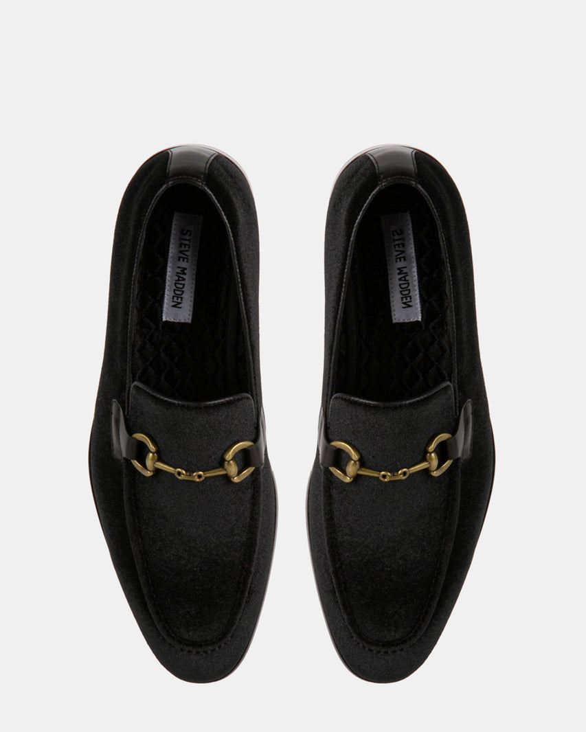 ANTONIO BLACK VELVET - Men's Shoes - Steve Madden Canada
