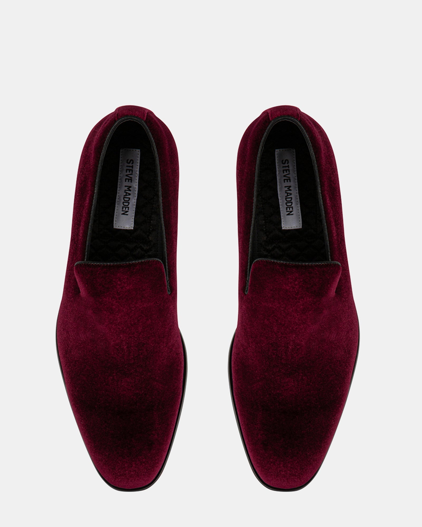 ARLYN BURGUNDY VELVET - Men's Shoes - Steve Madden Canada