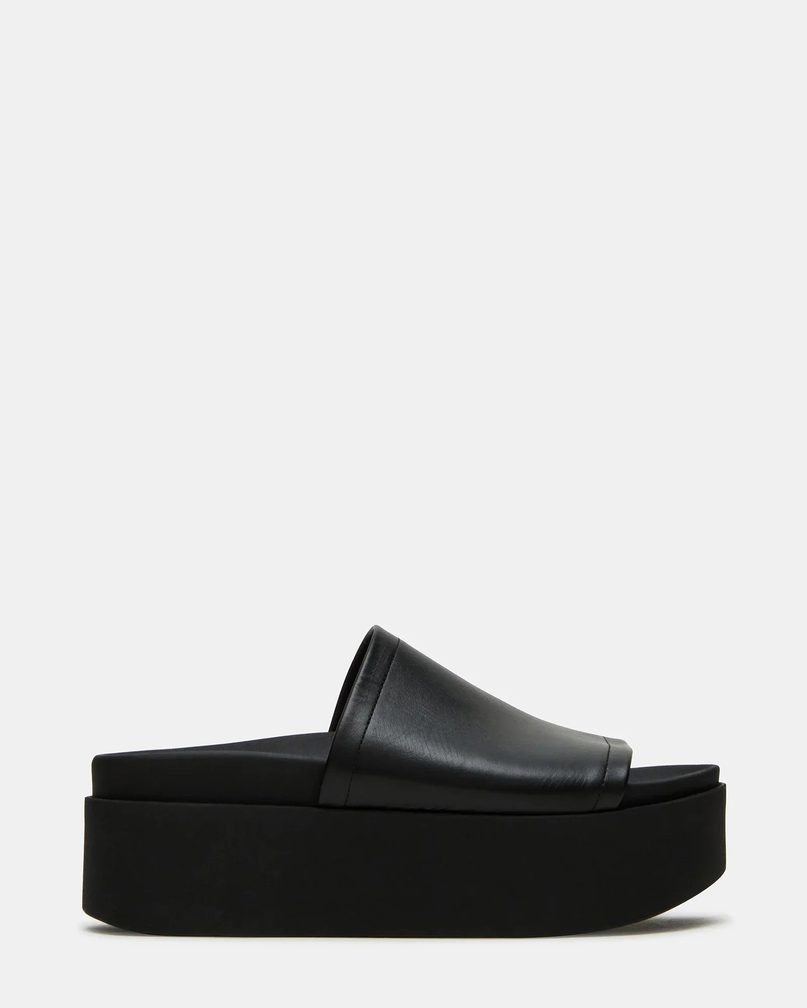 ARWEN BLACK LEATHER - Women's Shoes - Steve Madden Canada