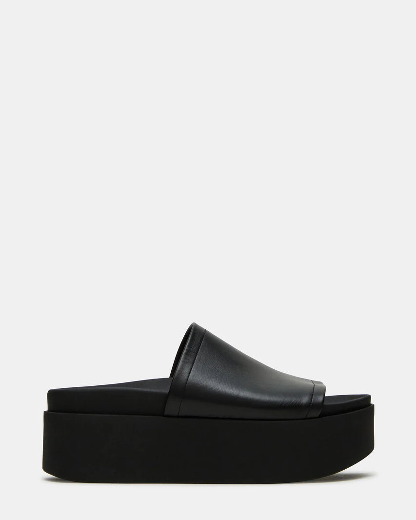 ARWEN BLACK LEATHER - Women's Shoes - Steve Madden Canada