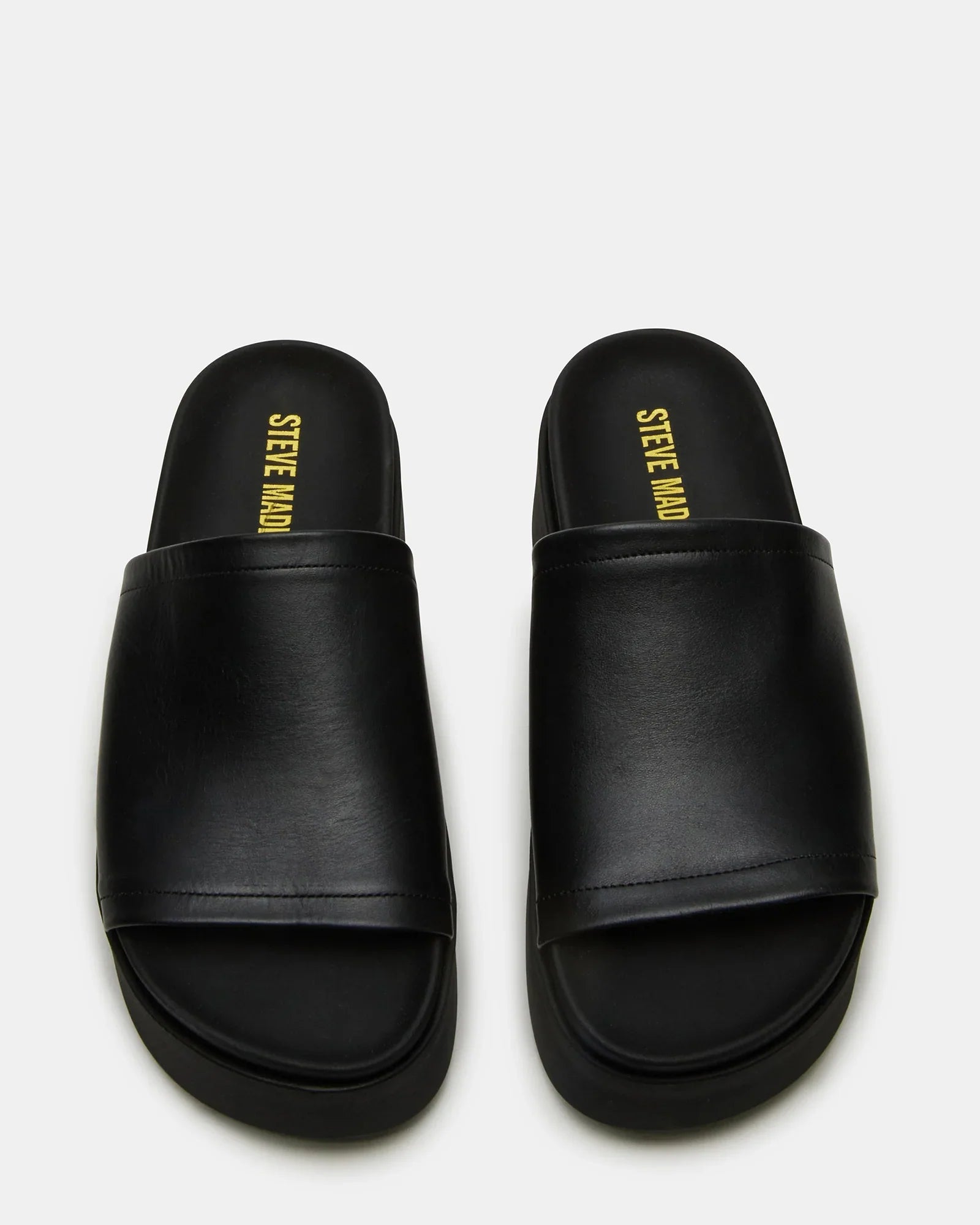 ARWEN BLACK LEATHER - Women's Shoes - Steve Madden Canada