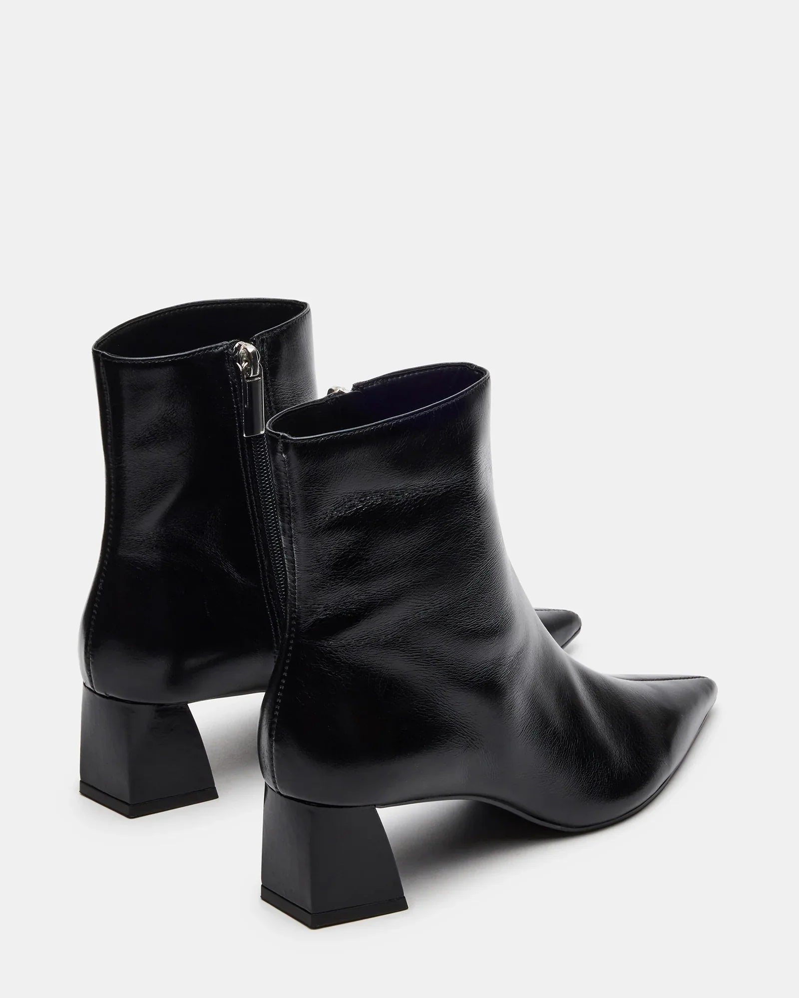 ASHLI BLACK LEATHER - Women's Shoes - Steve Madden Canada