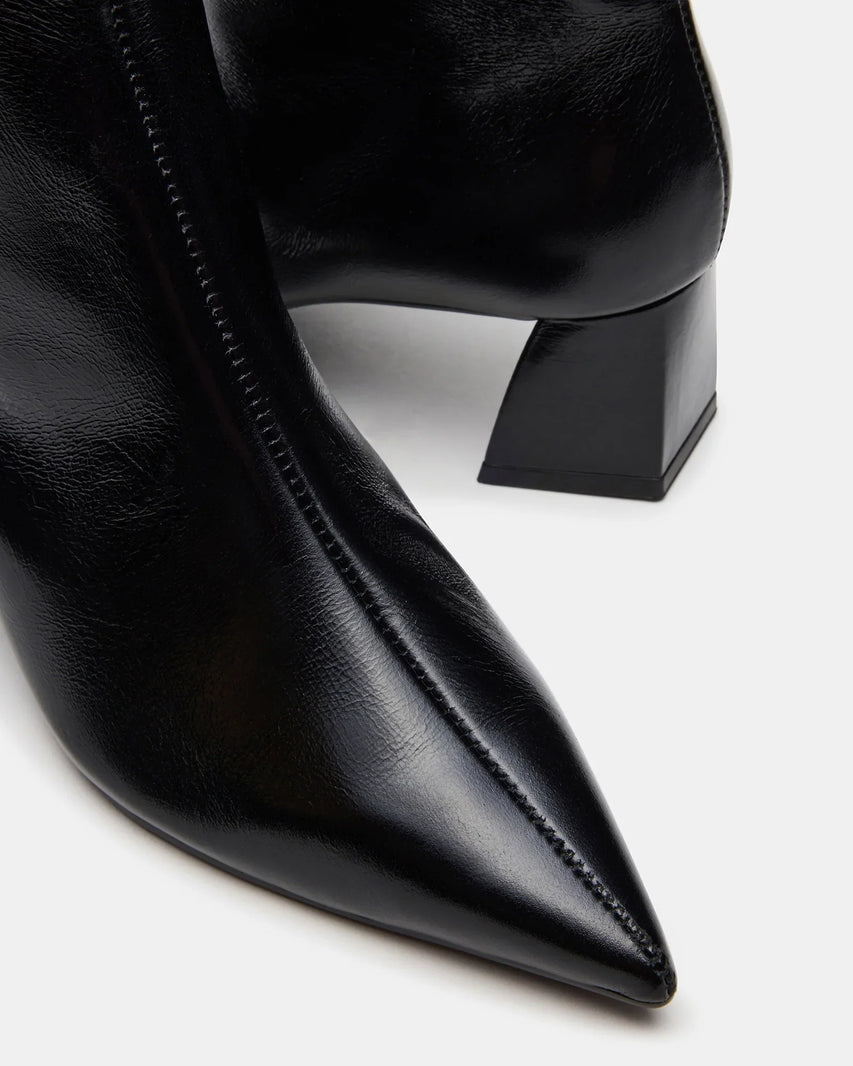 ASHLI BLACK LEATHER - Women's Shoes - Steve Madden Canada