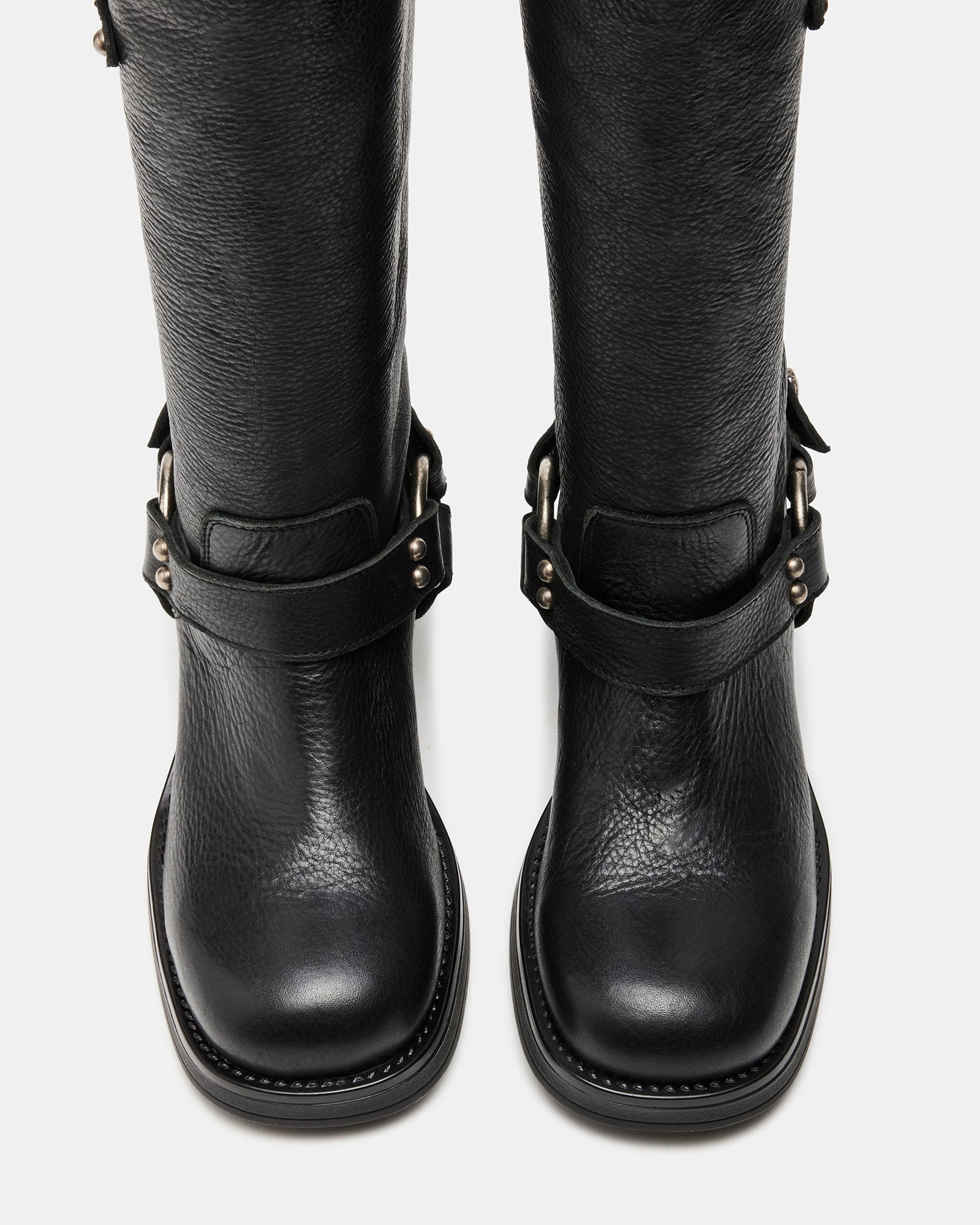 ASTOR BLACK LEATHER - Women's Shoes - Steve Madden Canada
