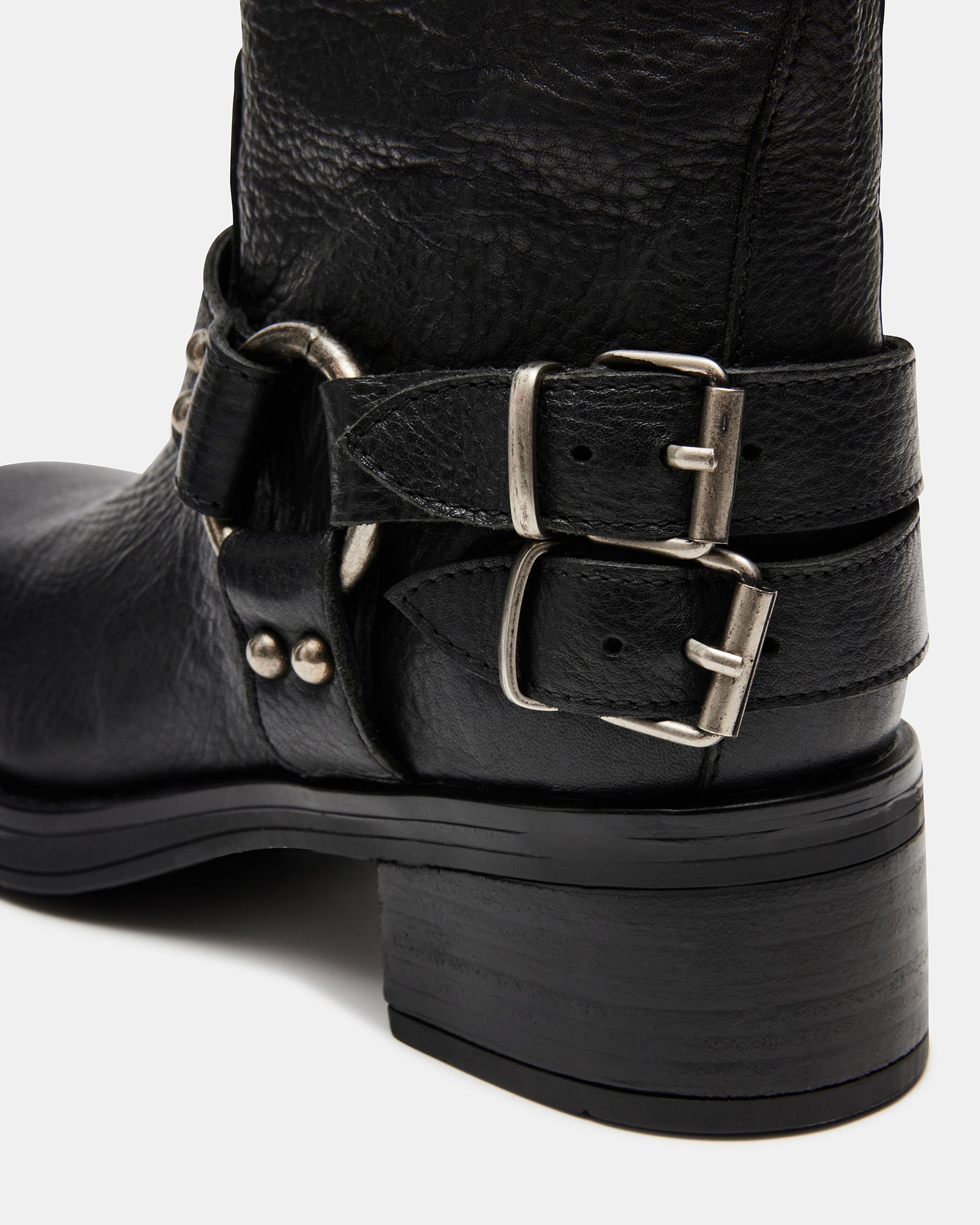 ASTOR BLACK LEATHER - Women's Shoes - Steve Madden Canada