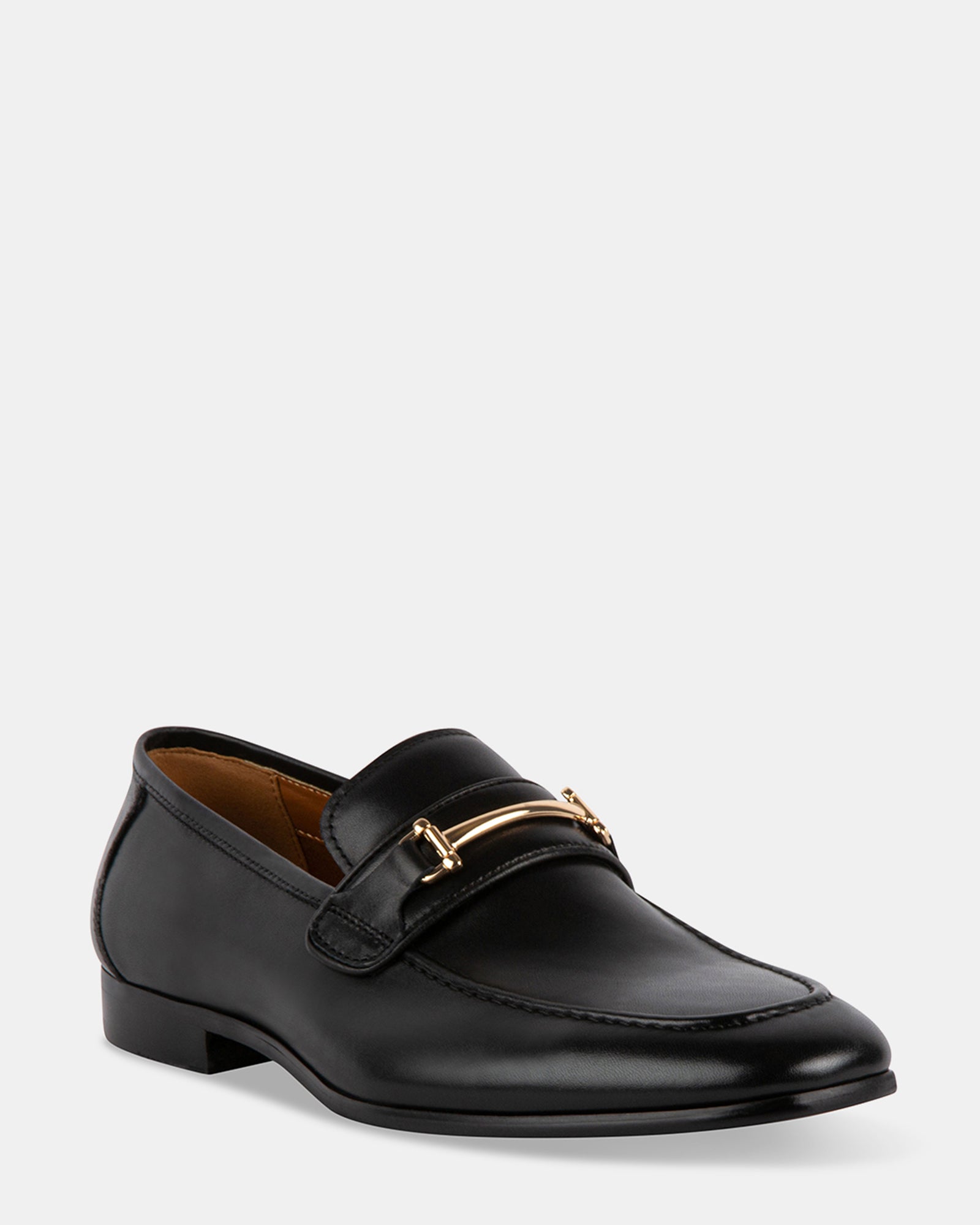 AYDIN BLACK LEATHER - Men's Shoes - Steve Madden Canada