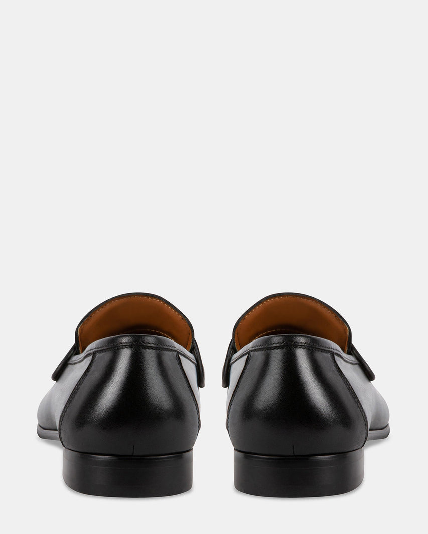AYDIN BLACK LEATHER - Men's Shoes - Steve Madden Canada