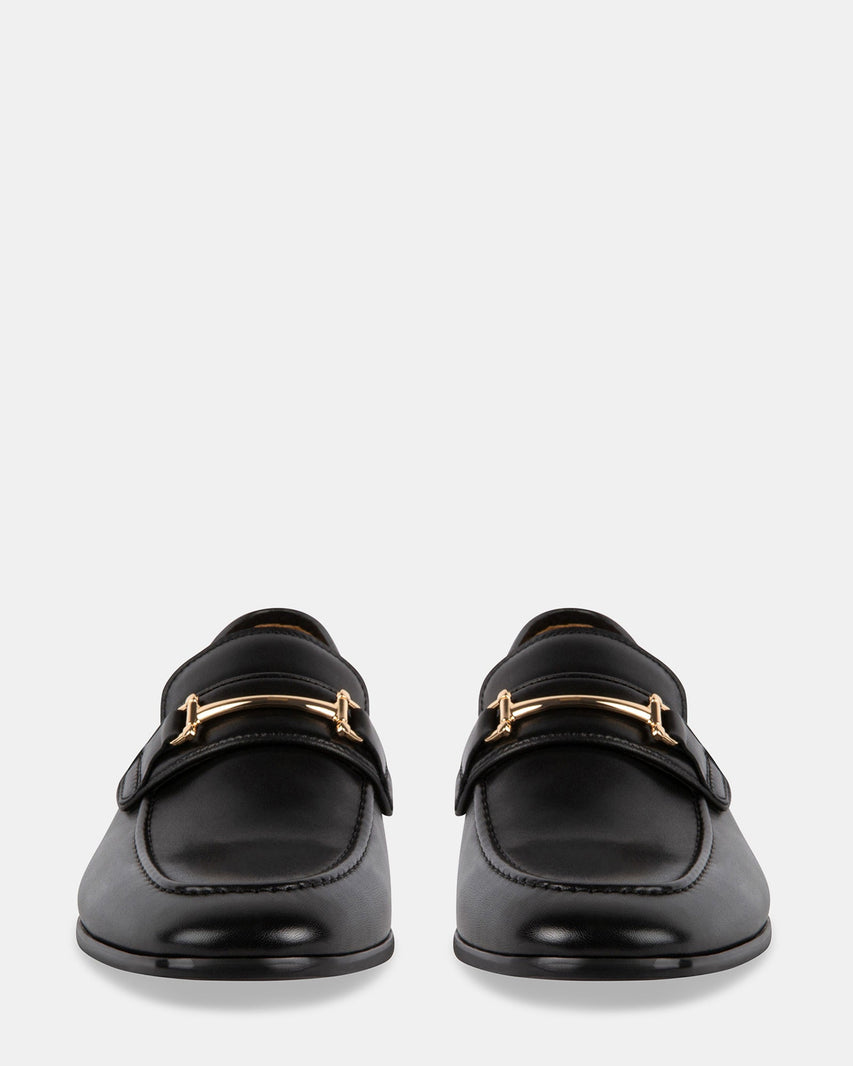 AYDIN BLACK LEATHER - Men's Shoes - Steve Madden Canada