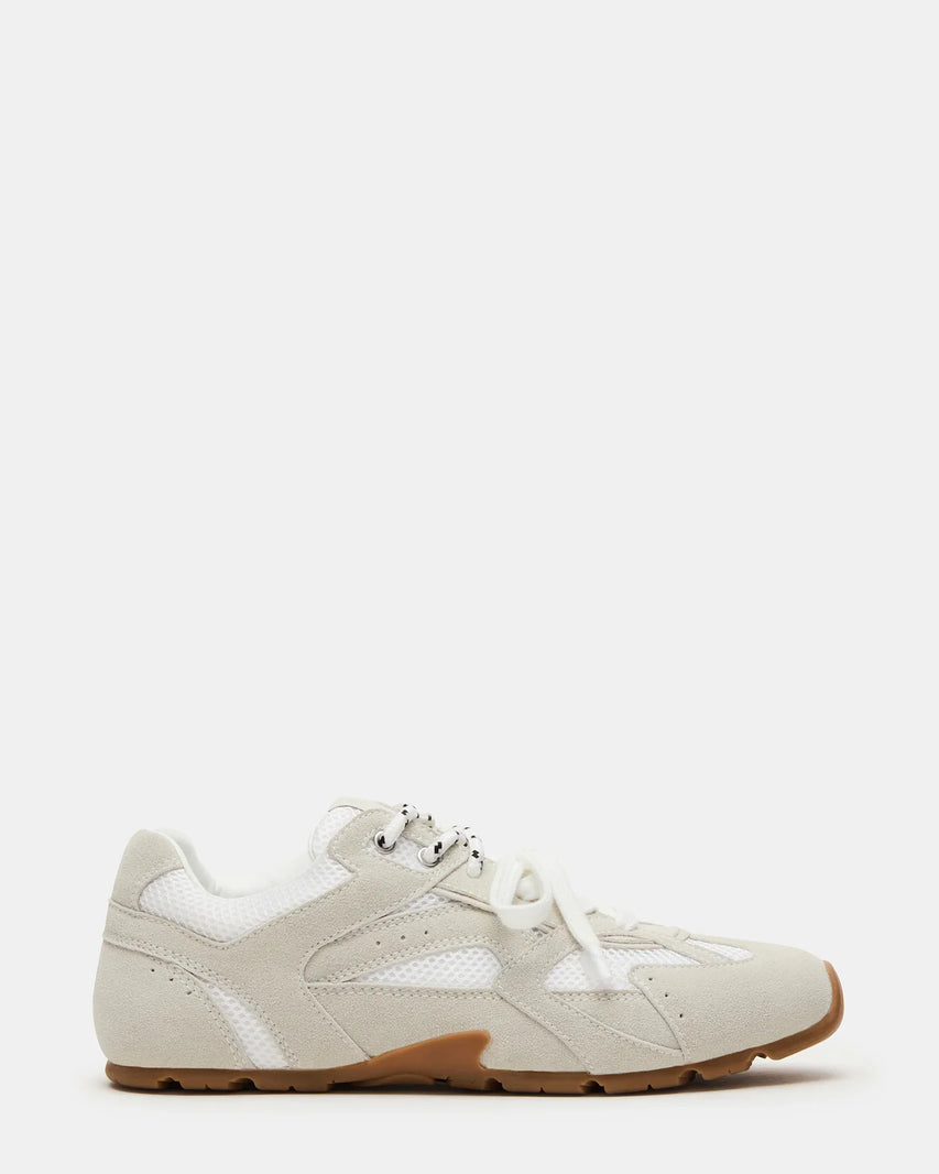 AZIEL WHITE SUEDE - Women's Shoes - Steve Madden Canada