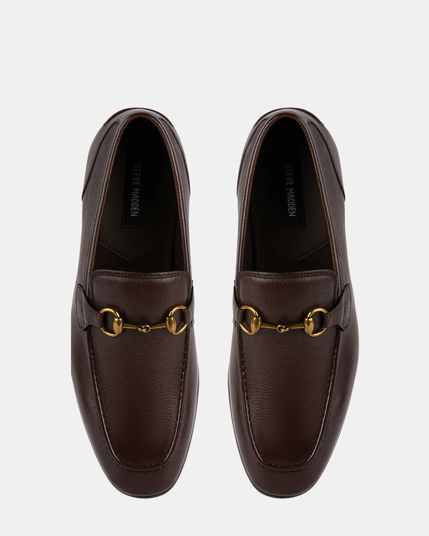 BANDERAS BROWN LEATHER - Men's Shoes - Steve Madden Canada