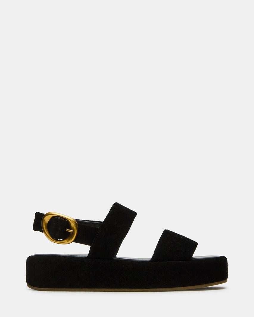 BARONI BLACK SUEDE - Women's Shoes - Steve Madden Canada