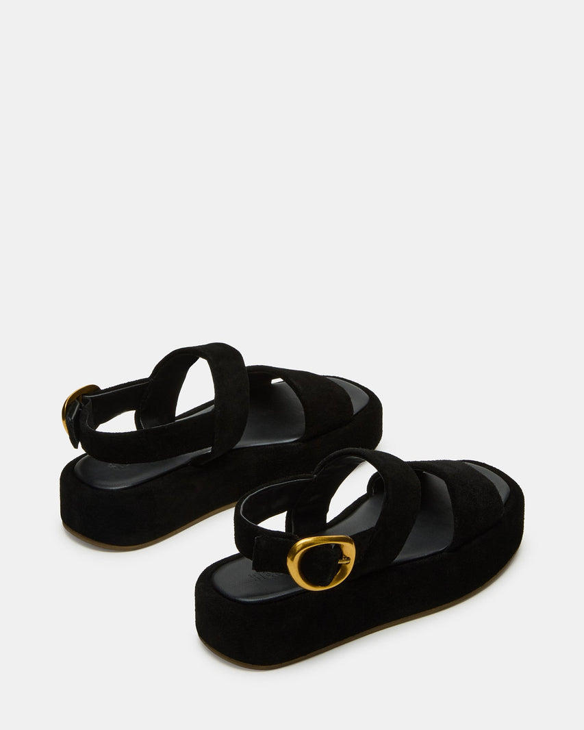 BARONI BLACK SUEDE - Women's Shoes - Steve Madden Canada